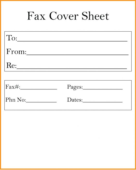 fax template word for mac