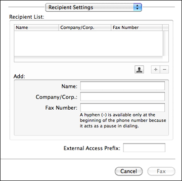 fax template word for mac